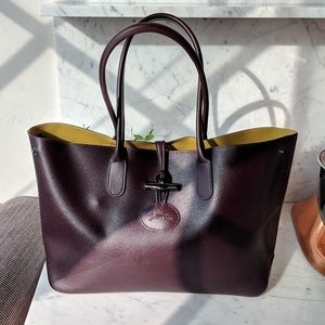 Longchamp leather tote